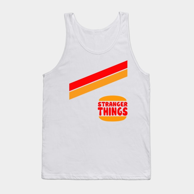 stranger burger Tank Top by old_school_designs